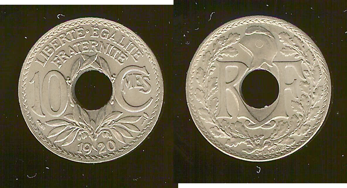 10 centimes Lindauer 1920 Unc/BU